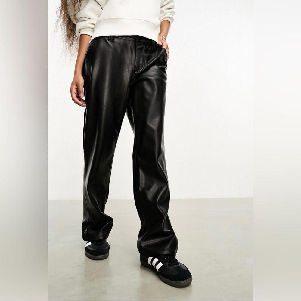 Asos-petite Women's Black Trousers